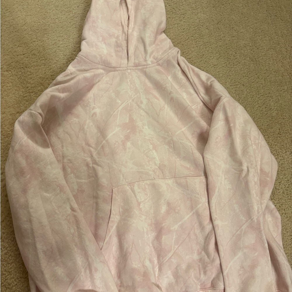 Aeropostale Light Pink Camo Hoodie